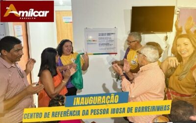 Prefeito Dr. Amilcar Rocha, realiza a inauguração do Centro de Referência da Pessoa Idosa em Barreirinhas