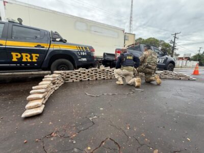 Carga de 213 kg de “supermaconha” é apreendida pela PRF na BR-135
