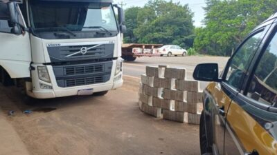 Caminhão é interceptado com 245 kg de cocaína na BR-230, no sul do Maranhão