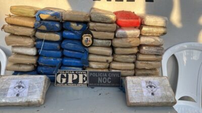 Veículo com “mocós” leva Polícia Civil a grande apreensão de drogas no interior do MA