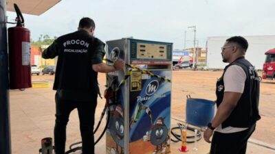Posto de combustíveis é interditado pelo Procon/MA após fiscalização em Pedreiras