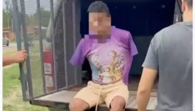 Polícia prende suspeito de ameaçar de morte ex-mulher e a filha de 4 anos em Viana