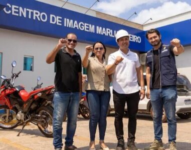 Prefeito André da RalpNet acompanha obras de revitalização do SAMU