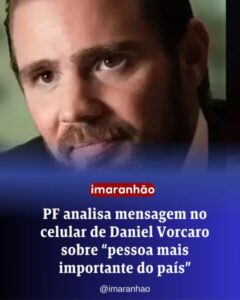 PF analisa mensagem no celular de Daniel Vorcaro sobre “pessoa mais importante do país”