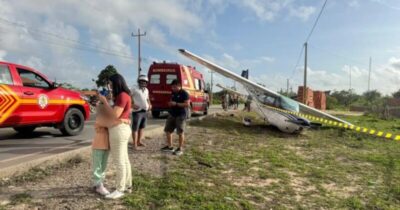 Aeronave faz pouso forçado e assusta moradores nos Lençóis Maranhenses