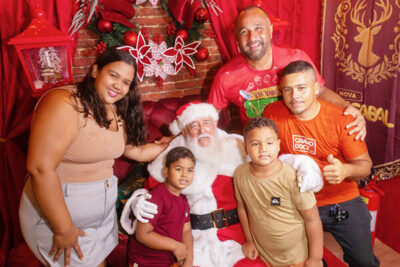 Prefeito Roberto Costa inicia temporada natalina em Bacabal