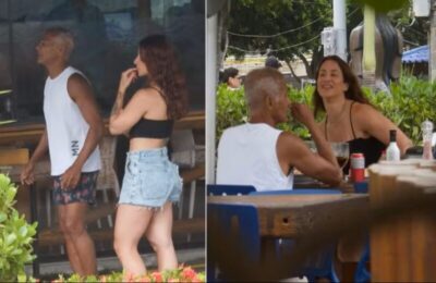 Romário é visto com nova companhia uma semana após aparecer de mãos dadas com jovem