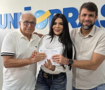 Ingrid Andrade se filia ao União Brasil e confirma pré-candidatura a deputada federal
