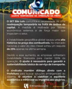 BOMBA!!! Caos no transporte faz empresas reduzirem frota e recolherem ônibus