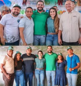 Dra. Eva Curió participa de inaugurações e encontros políticos em Matinha e Viana