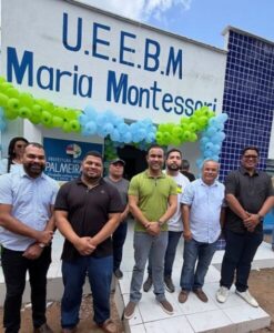 Prefeito Edilson da Alvorada entrega escola e promove ação social na zona rural de Palmeirândia