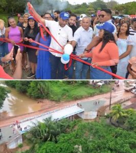 Prefeito entrega ponte de concreto na zona rural e anuncia plano para eliminar estruturas de madeira em Palmeirândia