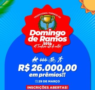 Tradição – prefeitura de Santa Helena abre inscrições para o torneio de Domingo de Ramos 2026