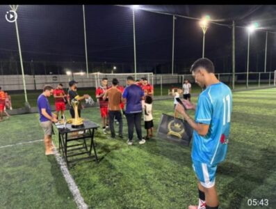 Líder Comunitário JAJá executa Festa para as crianças e torneio de Futebol para os moradores da Apaco, Santa Clara , Recanto dos Pássaros , Cidade Operária e adjacências.
