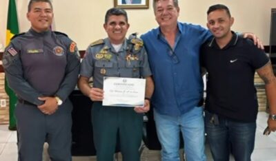 “Irmão Maçônicos visitam Comandante Geral da Polícia Militar do Maranhão. Cel Wallace
