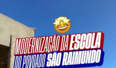 Compromisso com a boa educação. Prefeito Joãozinho Pavão promove Modernização na Escola João Pavão