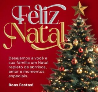 Espaço Amparar deseja a todos um Feliz Natal e Boas Festas