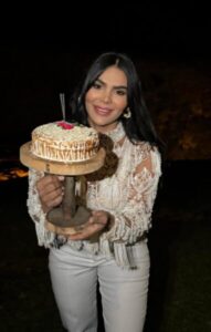 Ingrid Andrade celebra mais um ano de vida com carisma, força e inspiração