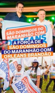 A Força Política de Kleber Tratorzão E Núbia Patrol no evento de Orleans Brandão