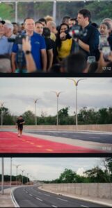 Orleans Brandão destaca a grandiosidade da Avenida Metropolitana durante entrega da segunda etapa da via neste sábado*