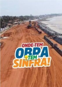 A possibilidade de superfaturamento na obra da Litorânea é zero, afirma Aparício Bandeira