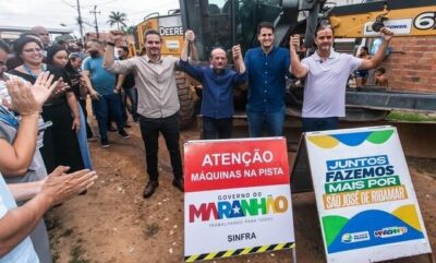 Dr Julinho lança programa de pavimentação em Ribamar