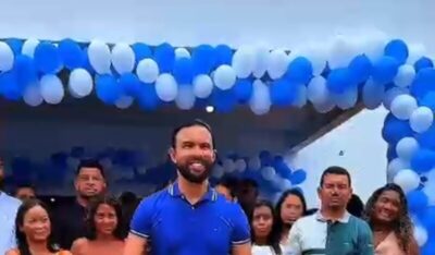 E o trabalho não para em Palmeirândia: Prefeito Edilson entrega mais uma Escola agora no Povoado Pinheirinho