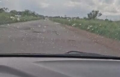 Motoristas denunciam “buraqueira” no Campo de Perizes