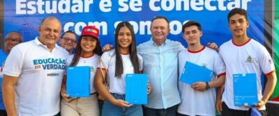 Governo inicia entrega de mais de 17 mil tablets do Tô Conectado para estudantes da regional de Chapadinha