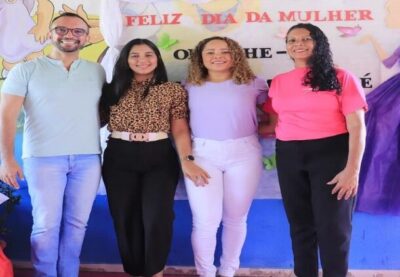 Prefeitura de Paulino Neves, realizou atividades em comemoração ao Dia Internacional da Mulher