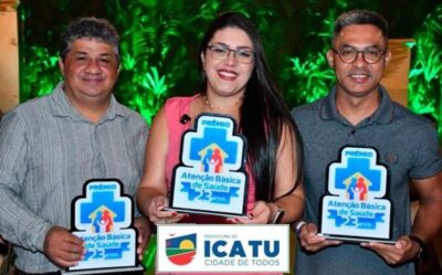 Prefeitura de Icatu, conquista o prêmio “Atenção Básica de Ouro”