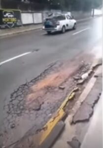 Então, Braide desafiou jornalistas a mostrar onde tem buraco em São Luís?