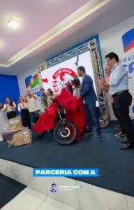 Caxias: Aluna é agraciada pelo Program Gen Zero e ganha uma moto zero km…