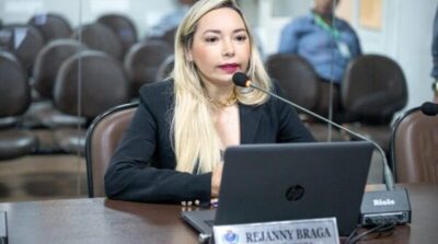 Sessão da segunda-feira (29), na Câmara Municipal de São Luís, foi marcada pelo discurso da vereadora Rejanny Braga