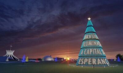 Chuva adia abertura oficial do “Nosso Natal” em Brasília; festa segue aberta ao público