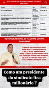 Denúncia questiona patrimônio de sindicalista ligado à educação no Maranhão