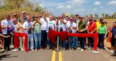 Brandão entrega estrada de Santana em São João Batista e vistoria…
