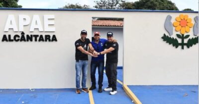 Pedro Lucas e Paulo Casé entregam nova sede da Apae em Alcântara