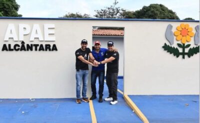 Pedro Lucas e Paulo Casé entregam nova sede da Apae em Alcântara