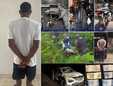 Polícia registra mortes, acidentes, prisões, apreensões, tentativa de feminicídio em 12 cidades da Baixada e Litoral Maranhense