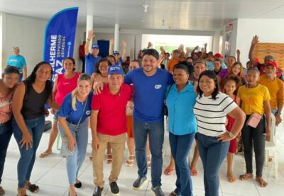 Com apoio do deputado Guilherme Paz, ações do vereador Doca beneficiam centenas com saúde e óculos gratuitos em Olinda Nova do MA