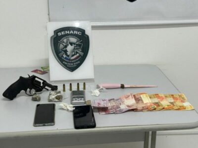POLÍCIA CIVIL PRENDE HOMEM POR TRÁFICO DE DROGAS NA CAPITAL