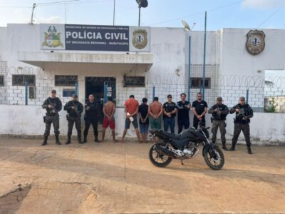 Operação em Buriticupu resulta em cinco prisões e apreensão de armas e drogas