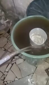 Moradores do Quilombo Liberdade sofrem com a falta de abastecimento e a péssima qualidade da água que chega às torneiras