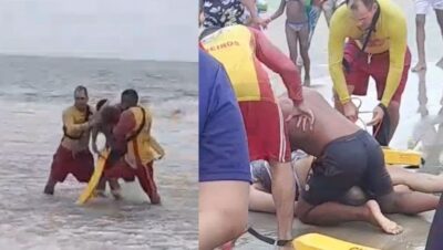 Homem morre afogado ao tentar salvar sobrinho na praia do Araçagi