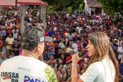 Carlos Figueiredo, Larissa DP e Pará Figueiredo levam solidariedade ao Natal de São João Batista