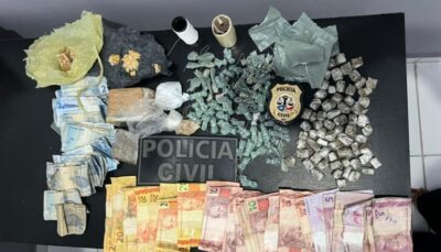 Polícia Civil prende suspeito de tráfico de drogas em Pindaré-Mirim