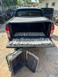 Polícia apreende 78 bananas de dinamite abandonadas às margens da MA-014