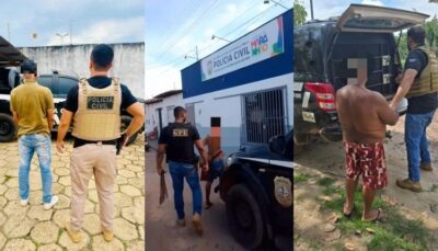 Polícia Civil prende condenados por estupro de vulnerável no interior do Maranhão