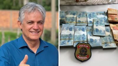 PF encontra R$ 122 mil em casa de ex-prefeito de Timbiras durante operação